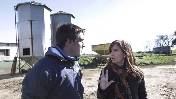 Cristina Kirchner se reunió con tamberos de Lincoln