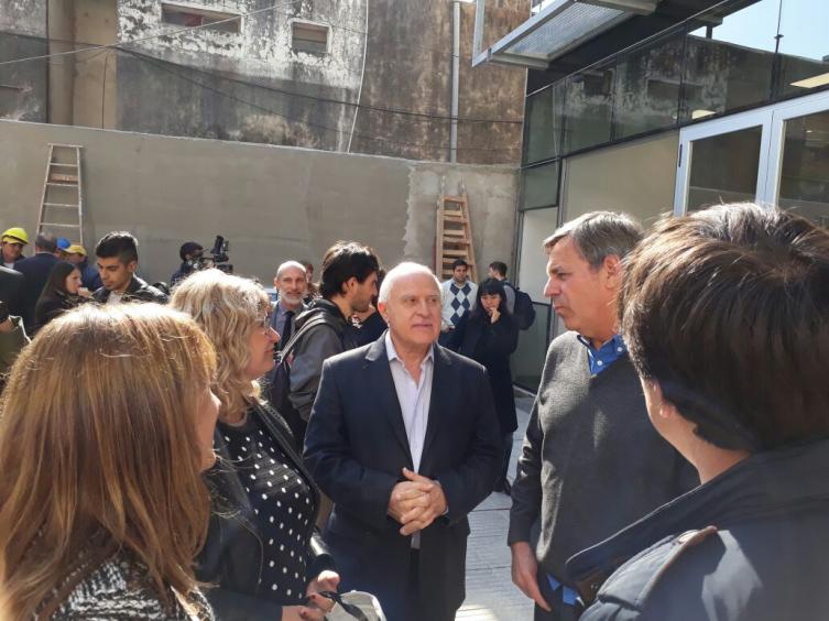  Lifschitz recorrió la nueva cede Instituto Superior Nº 12 