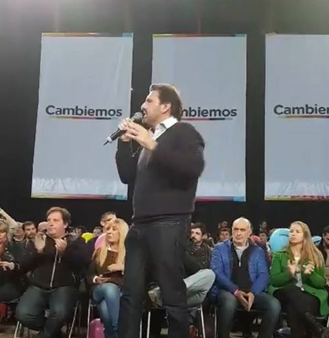 Carlos Pereira durante su discurso - Foto: Agenciafe
