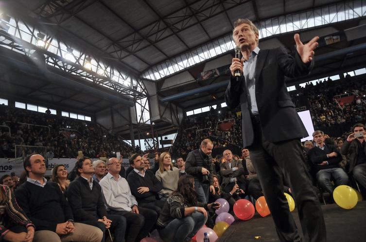 Macri en Santa Fe: 