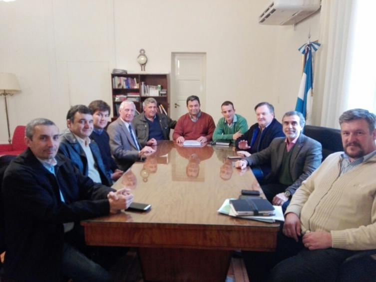 Reunión en el Ministerio de Salud