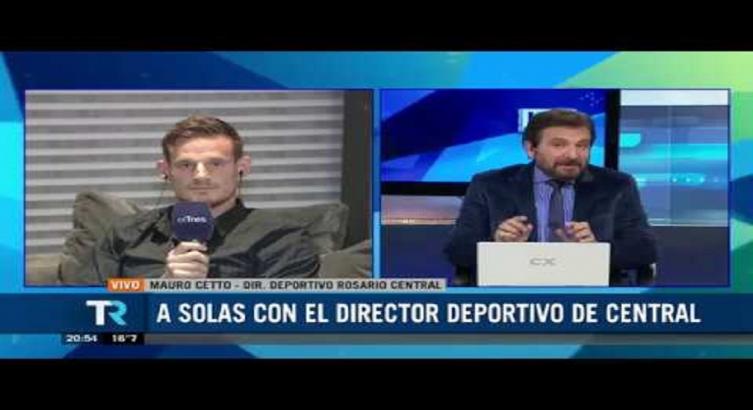 ENTREVISTA CON MAURO CETTO, EL DIRECTOR DEPORTIVO DE CENTRAL 