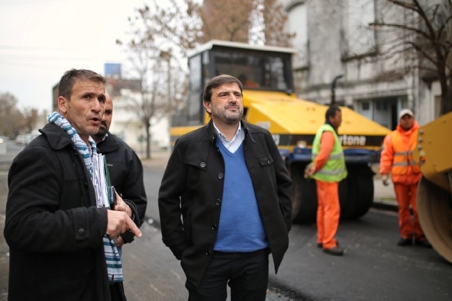 Se repararon 160.000 metros cuadrados en dos años