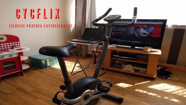 Cycflix, la bicicleta que obliga a pedalear para ver las series favoritas