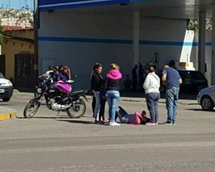 Accidente y Boulevard y Perón