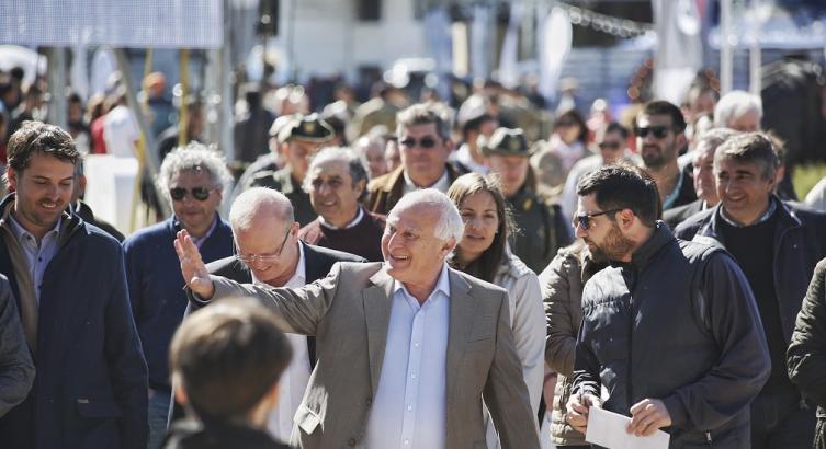 Lifschitz presidió el acto inaugural de la Expo Rural de San Justo