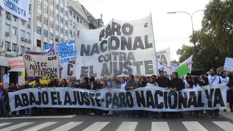 La CGT marcha hoy a Plaza de Mayo contra el Gobierno
