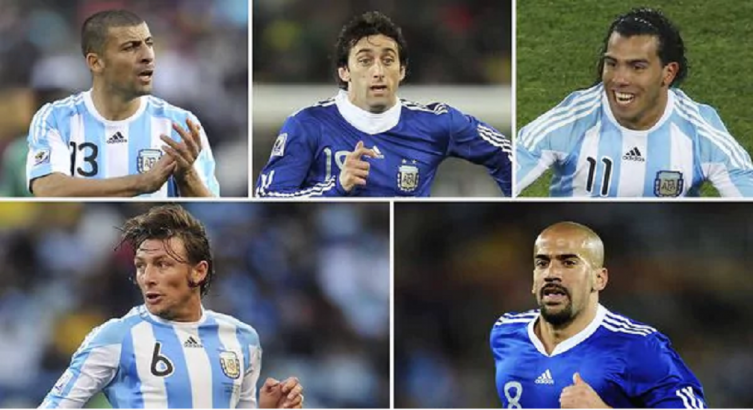 CINCO JUGADORES ARGENTINOS ACUSADOS DE DOPING EN SUDÁFRICA 2010
