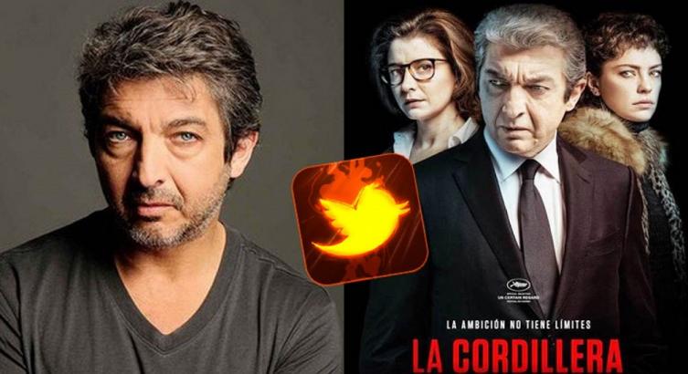RICARDO DARÍN, FILOSO EN TWITTER CON QUIENES CRITICAN SU NUEVA PELÍCULA