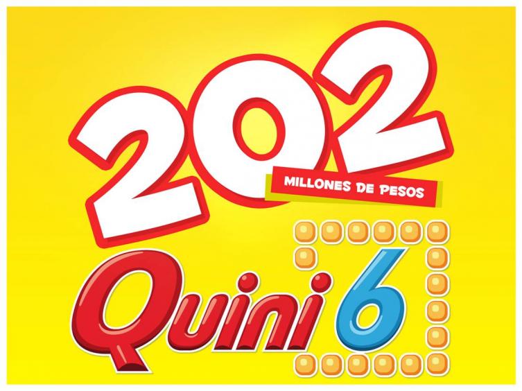 Quini 6 sortea esta noche $202 millones