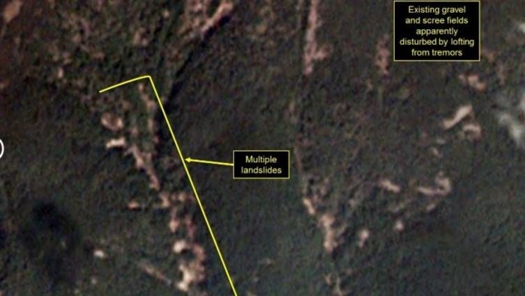 Corea del Norte: su último ensayo nuclear provocó deslizamientos de tierra