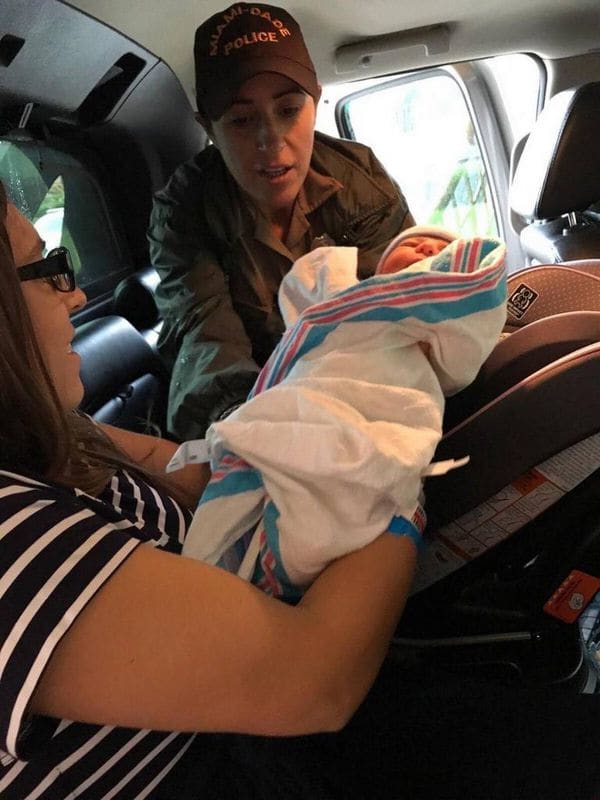 Una bebé nació en Miami en medio del caos por Irma