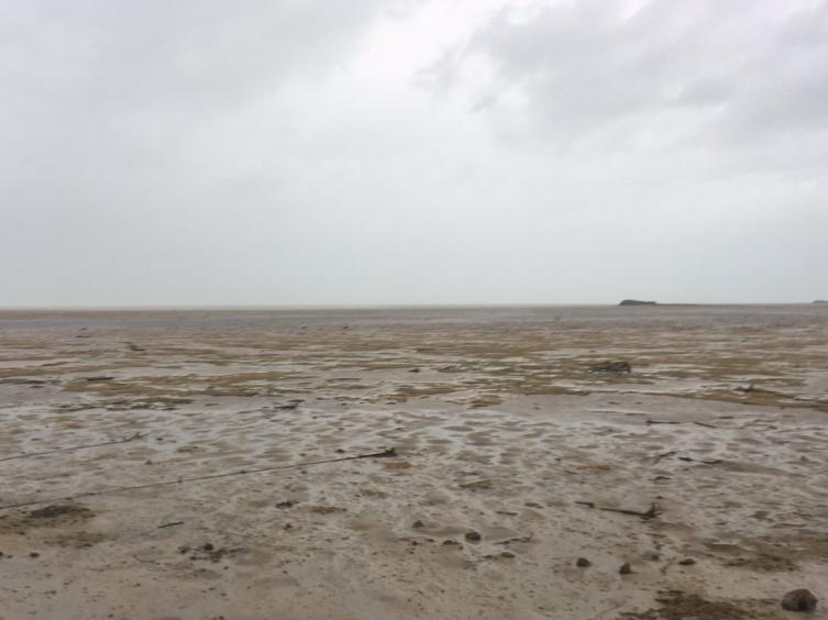 El inquietante efecto del huracán Irma en Bahamas: la playa se quedó sin mar 