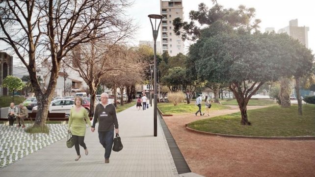 Vecinos autoconvocados de Plaza San Martín realizan reclamos