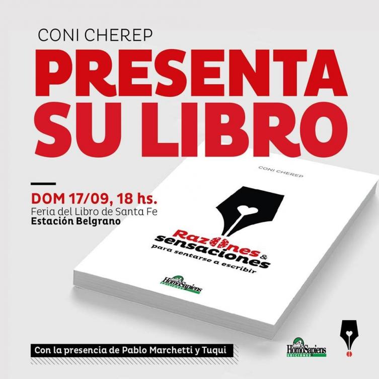 Presentan el libro “Razones y Sensaciones” para sentarse a escribir 