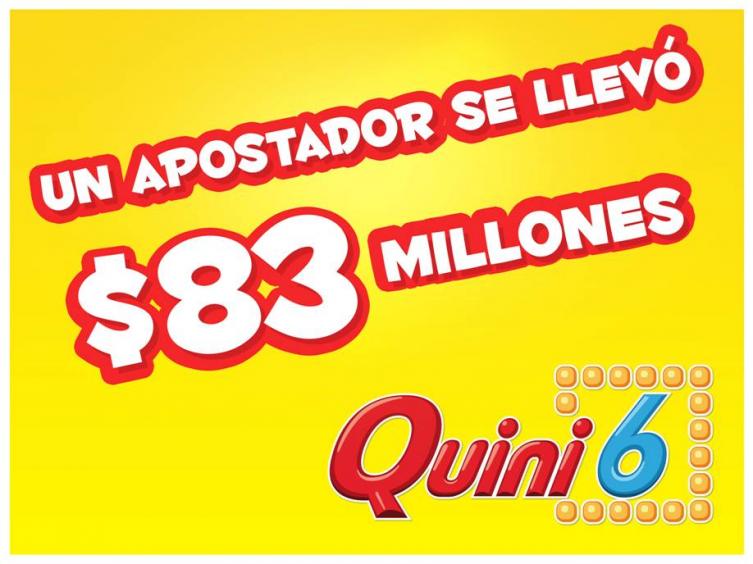 Un apostador se llevó más de $83 millones 