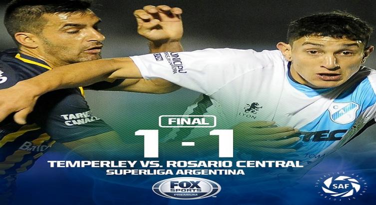 CENTRAL TODAVÍA NO PUEDE GANAR EN LA SUPERLIGA