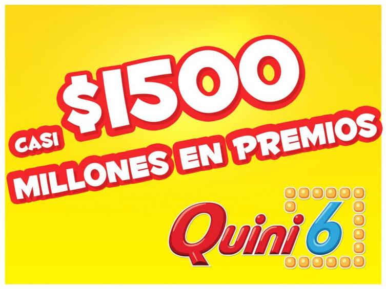 Quini 6 repartió casi $1500 millones en premios
