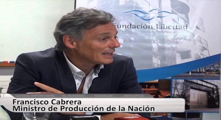 Cabrera se reunirá con PyMEs y recorrerá fábricas en Santa Fe y Entre Ríos