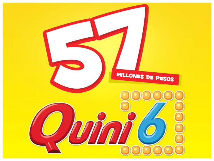 Esta noche el Quini 6 sorteará $57 millones