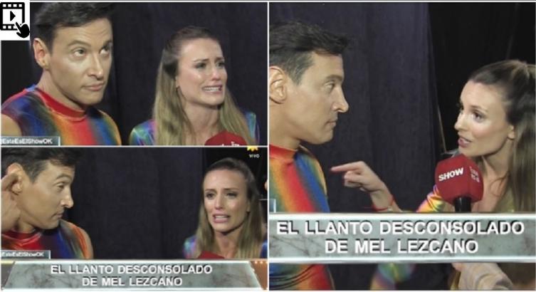 EL CRUCE DE MEL CON SU BAILARÍN QUE TERMINÓ EN UNA CRISIS DE LLANTO