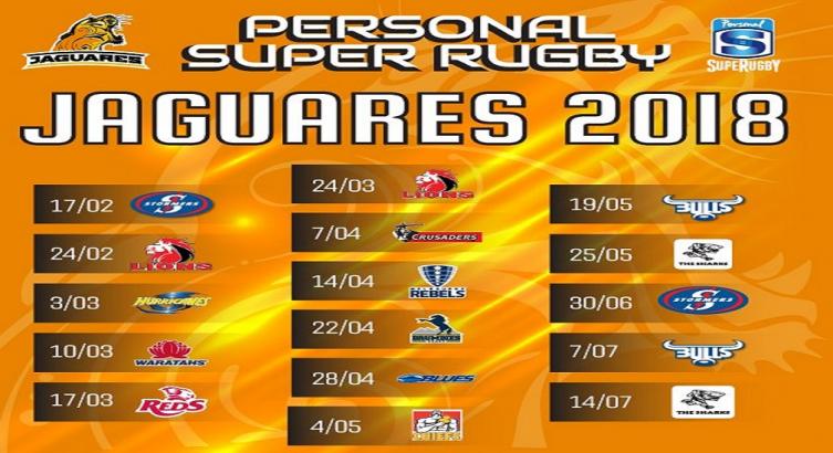 LOS JAGUARES TIENEN FIXTURE PARA EL 2018