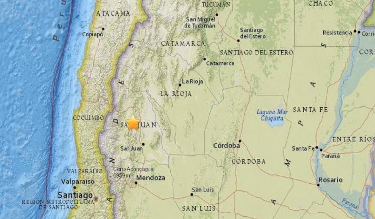 Un sismo de 5.3º de magnitud estremeció San Juan y repercutió en Mendoza