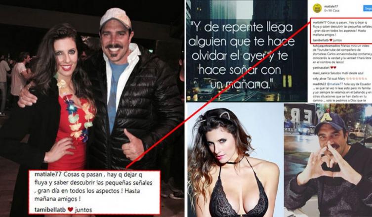 MATÍAS ALÉ Y TAMARA BELLA, ENCUENTRO EN LA NOCHE Y ROMANCE EN PUERTA