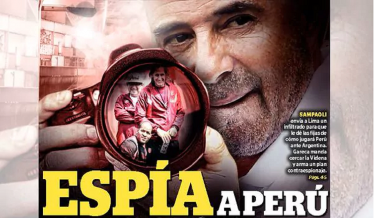 La revelación de un ex espía de Sampaoli: 