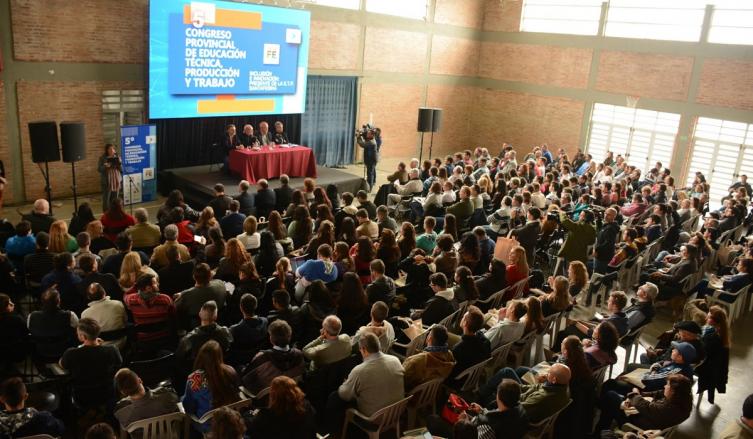 Se realiza el 5° Congreso Provincial de Educación Técnica, Producción y Trabajo 