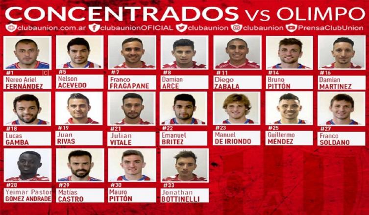 LOS CONCENTRADOS DE UNIÓN ANTE OLIMPO