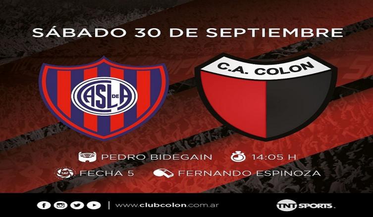 Colón y San Lorenzo en un 