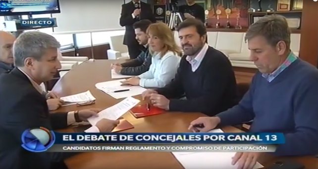 El debate de los candidatos a concejales será el viernes 6 de octubre