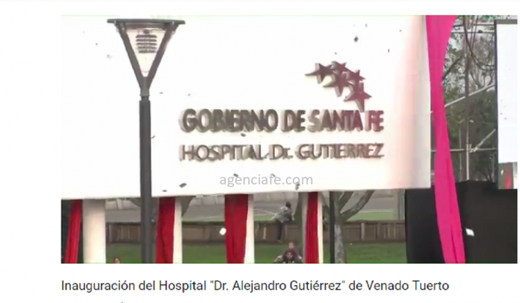 Inauguración del Hospital 