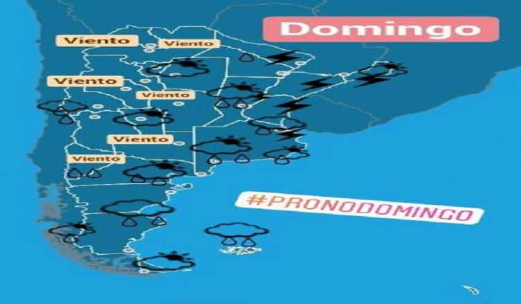 Hay vigente dos alertas por intensas ráfagas de viento y por tormentas fuertes o severas