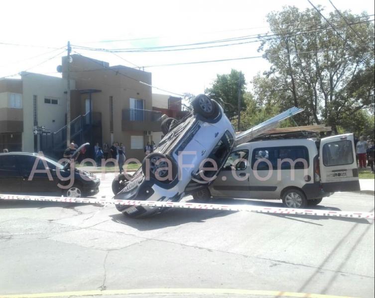 Accidente en Salvador del Carril y Avellaneda