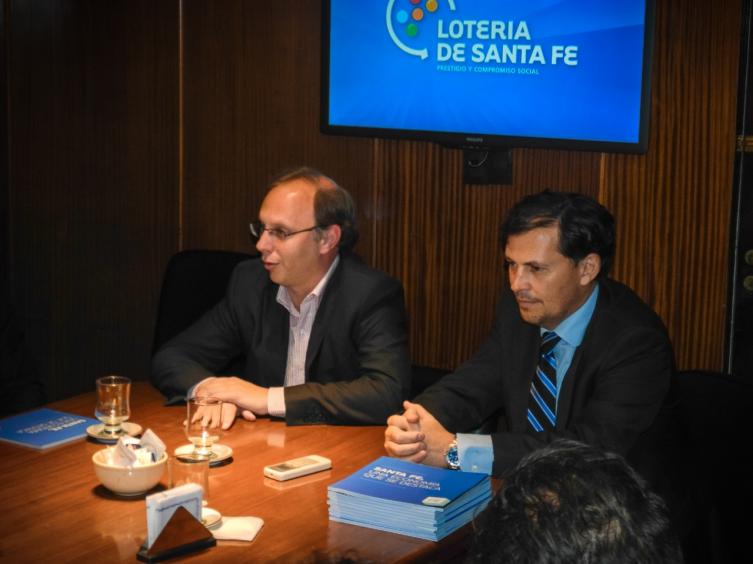 Saglione y Gaviola recibieron a agencieros 