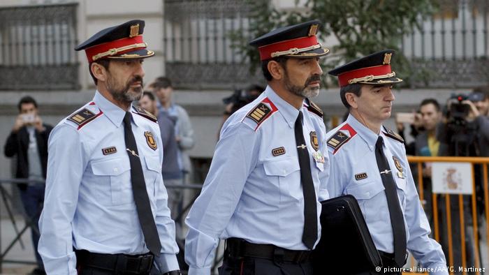 El jefe de la policía de Cataluña por el delito de sedición