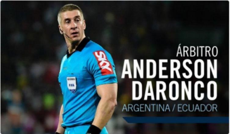 Anderson Daronco, el brasileño que dirigirá Ecuador-Argentina