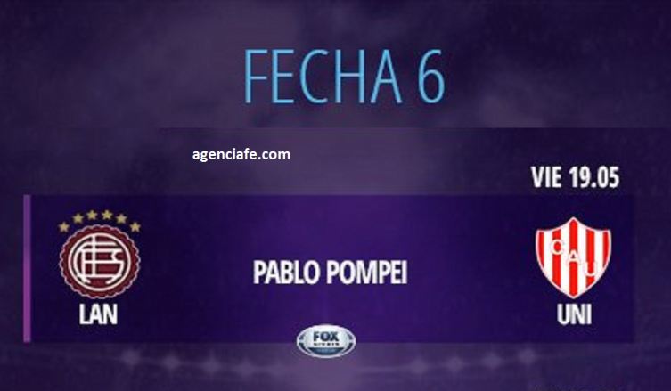 Lanús-Unión en la reanudación de la Superliga