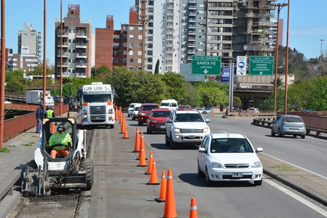 Reducen a un carril la ruta 168