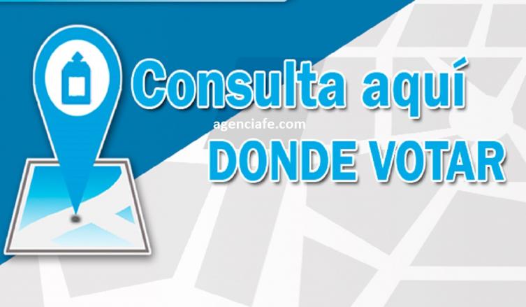 ¿Dónde debo votar?