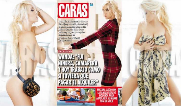 WANDA NARA Y UNA TAPA AL DESNUDO, PICANTES DECLARACIONES ¿Y EXCESO DE PHOTOSHOP?