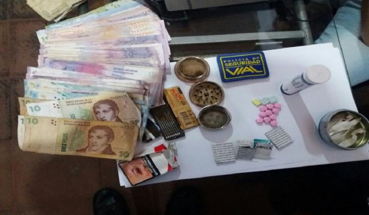   Incautó estupefacientes durante un control en la ruta provincial n° 1