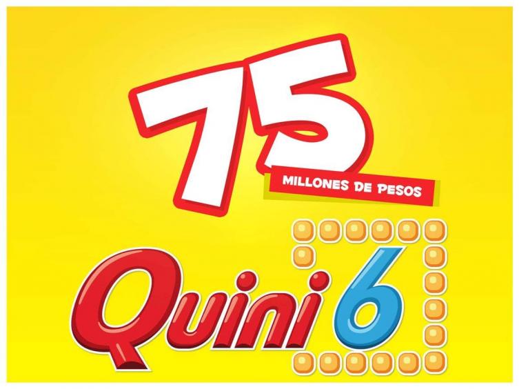 Esta noche el Quini sorteará $75 millones