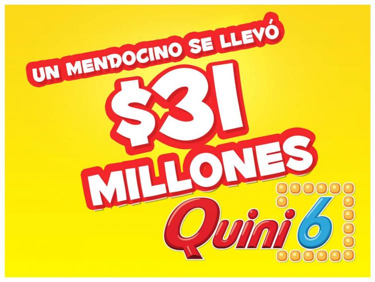 Un mendocino se llevó más de $31 millones