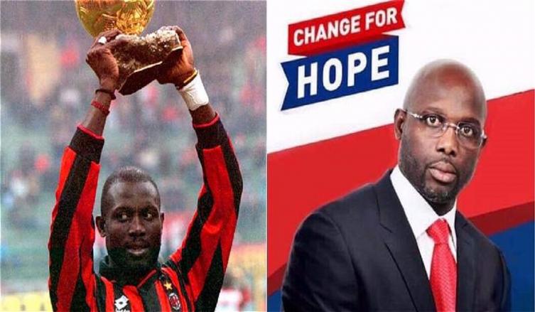 GEORGE WEAH, BALÓN DE ORO EN 1995, CERCA DE SER PRESIDENTE DE LIBERIA
