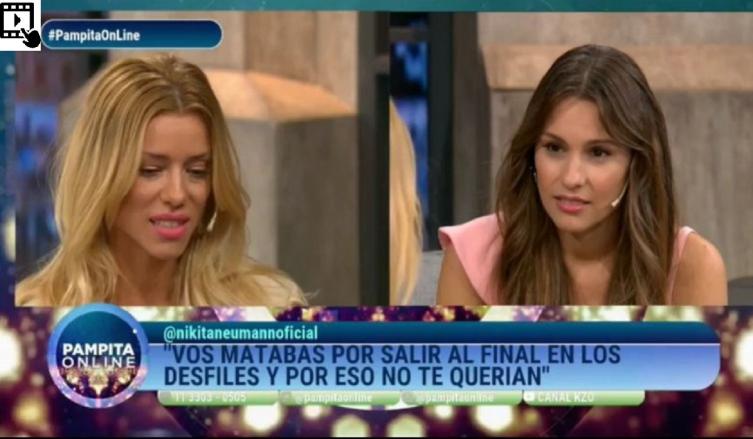 PAMPITA Y NICOLE, EN LLAMAS: 