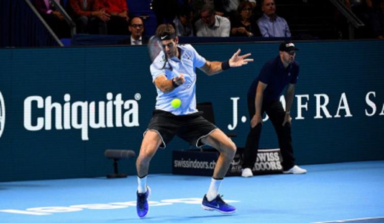 BASILEA: DEL POTRO NO DETIENE SU MARCHA