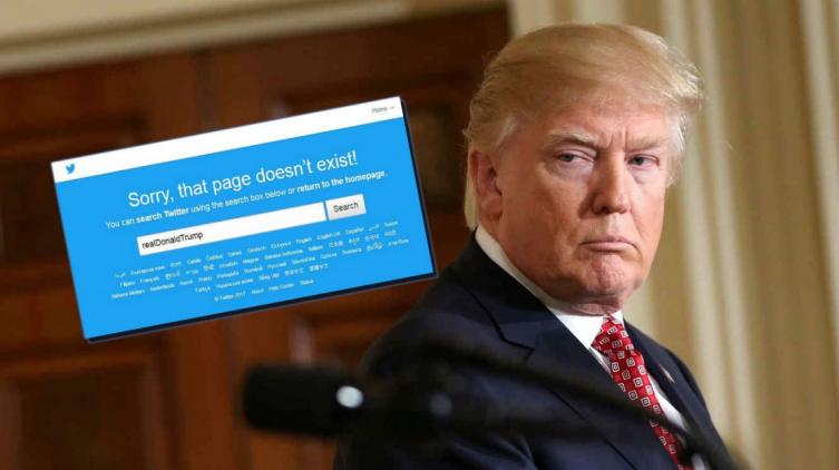 Suspendieron temporalmente la cuenta de Twitter de Donald Trump